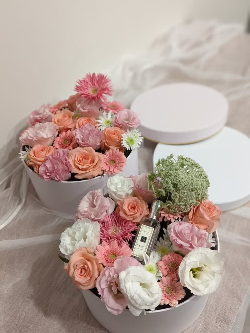 情人節禮盒 情人節禮物 鮮花花盒 花盒