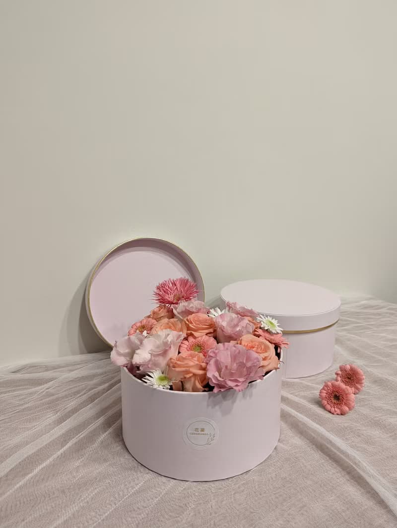 情人節禮盒 情人節禮物 鮮花花盒 花盒