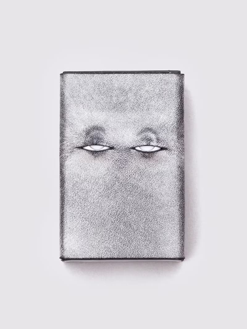 灰/粉/紅/綠 翻白眼設計 PLANK 手工真皮眼珠煙盒 飾品盒 首飾盒