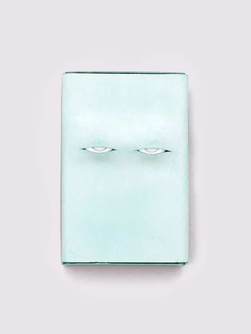 灰/粉/紅/綠 翻白眼設計 PLANK 手工真皮眼珠煙盒 飾品盒 首飾盒