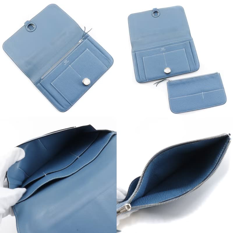 【日本直送】エルメス HERMES ドゴンGM 長財布 トゴ ユニセックス【中古】