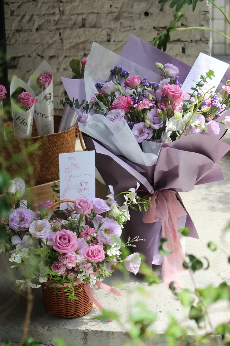 【粉愛莊園】鮮花花籃/鮮花/生日花禮/祝賀花禮/開幕花禮