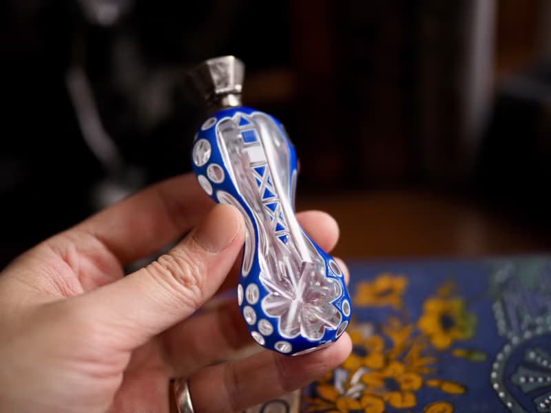英國百年古董香水瓶