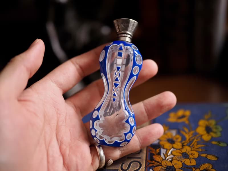 英國百年古董香水瓶