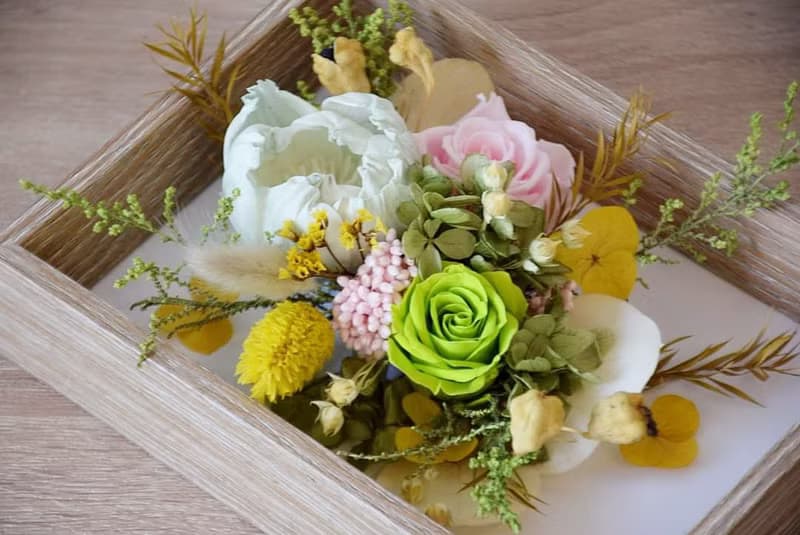 永生索拉花桌框/壁飾