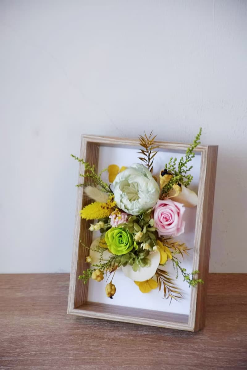 永生索拉花桌框/壁飾
