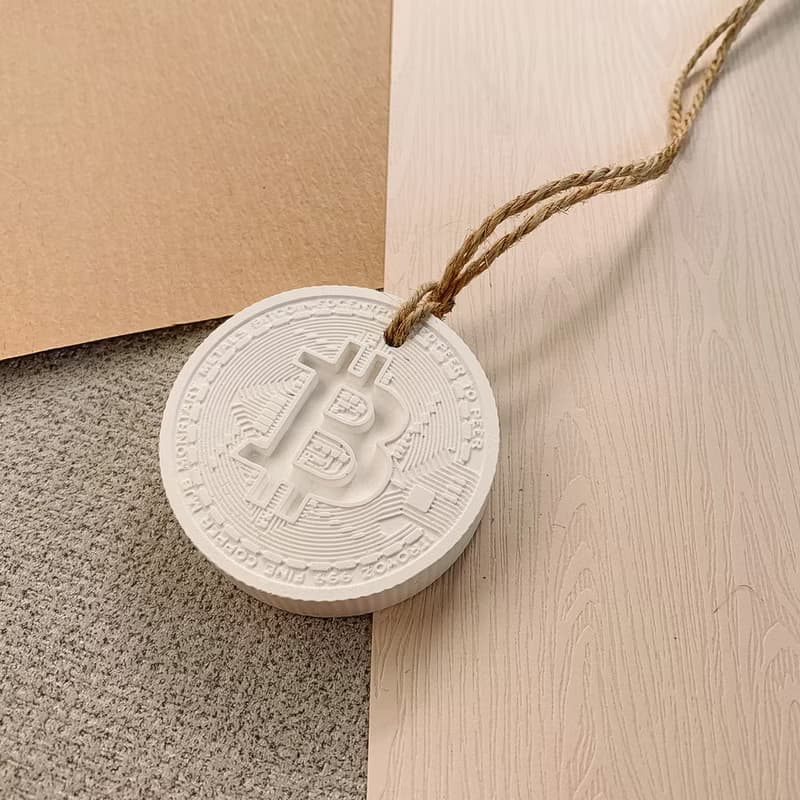 比特幣 bitcoin 擴香石/吊牌/平放/出風口夾款