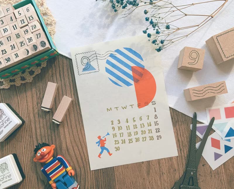 迪夢奇 12 大數字印章組