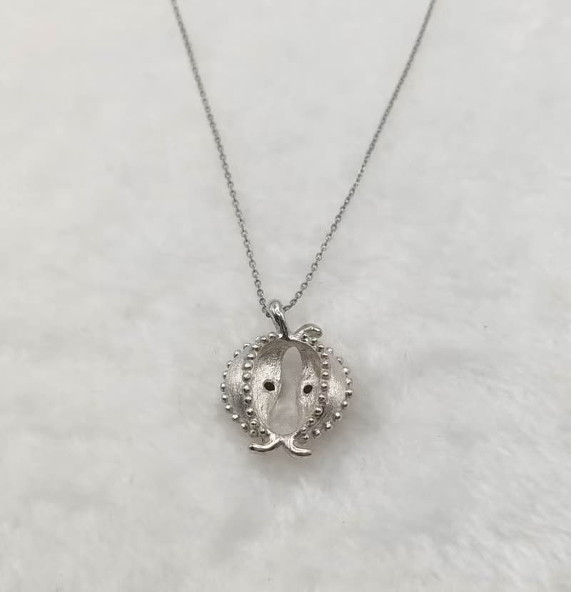 氣球吊墜 / 925純銀吊墜 / 純手工製作