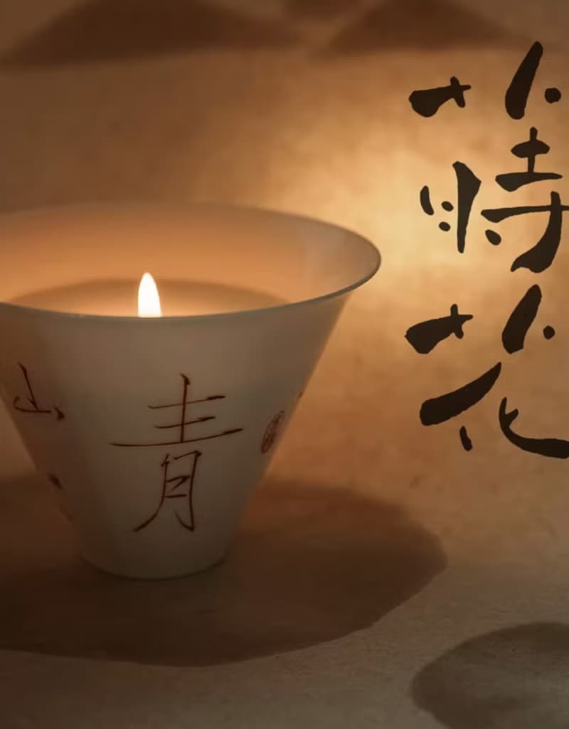 青山見我應如是 中式蓋碗香薰