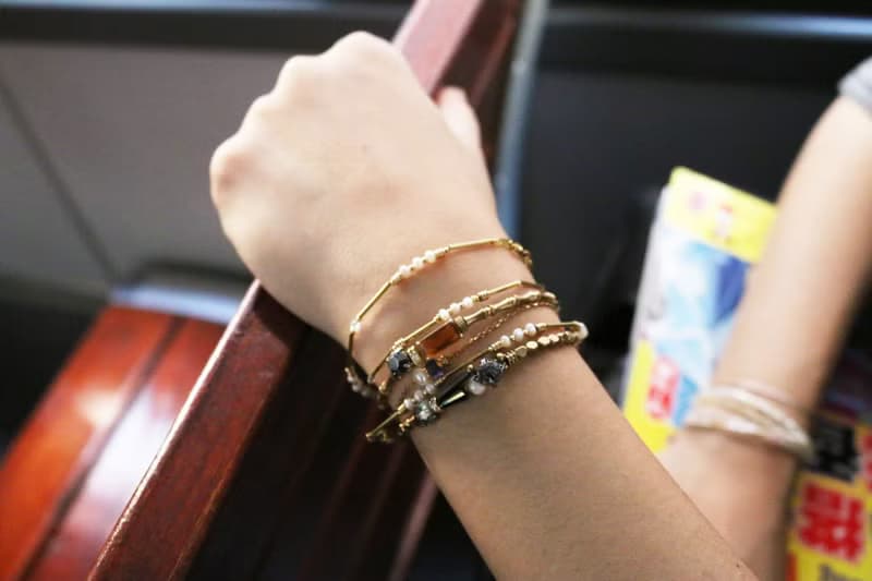 手鍊 水晶 珍珠 - 幻彩遊香江 -