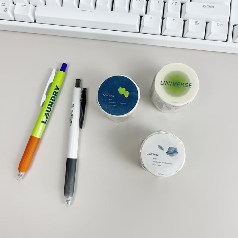 油畫  和紙 PET 紙膠帶
