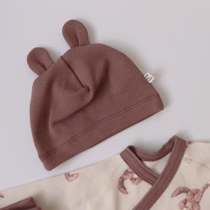 韓國彈力棉質玩具熊 / 兔新生兒套裝 •Toy Newborn Set•