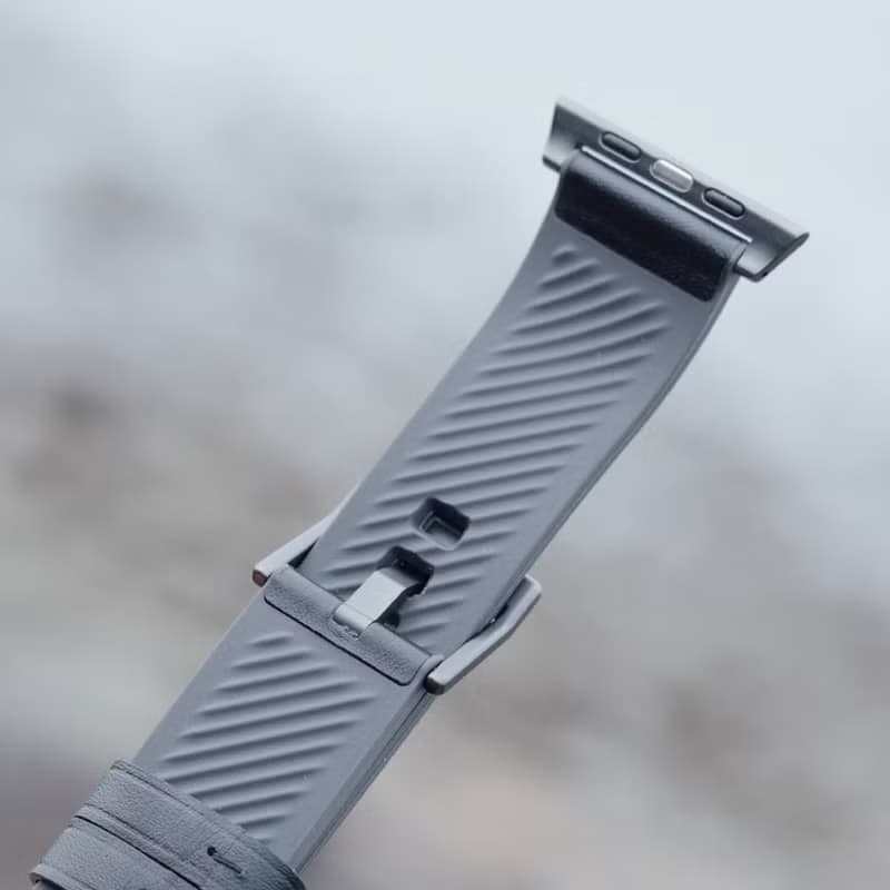 Apple Watch 42/44/45/49mm Straden 防潑水皮革錶帶-棕