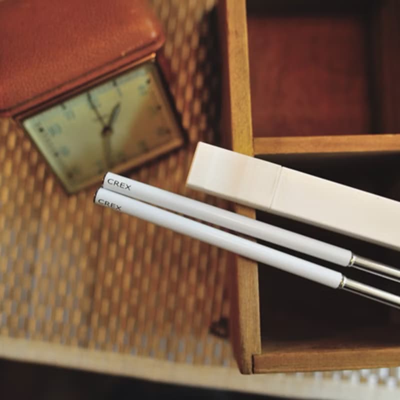 隨身 組合 環保筷 / 口袋裡的專屬質感餐具 CREX 巧克力隨行筷