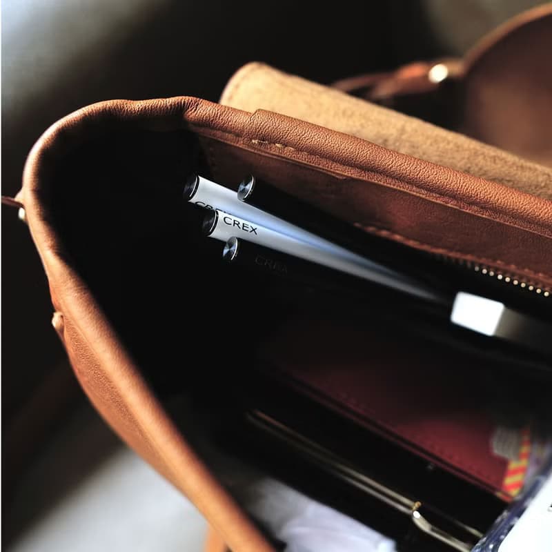 隨身 組合 環保筷 / 口袋裡的專屬質感餐具 CREX 巧克力隨行筷