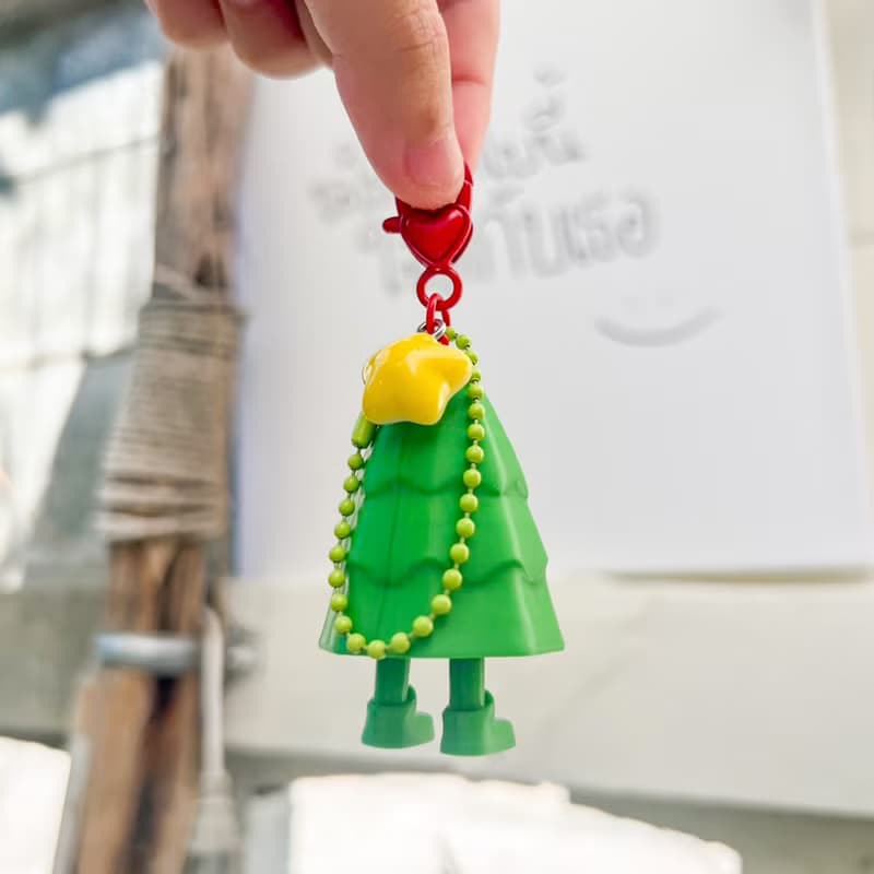 Zou X'mas Keychains - Green Body / Christmas Keychains - Green