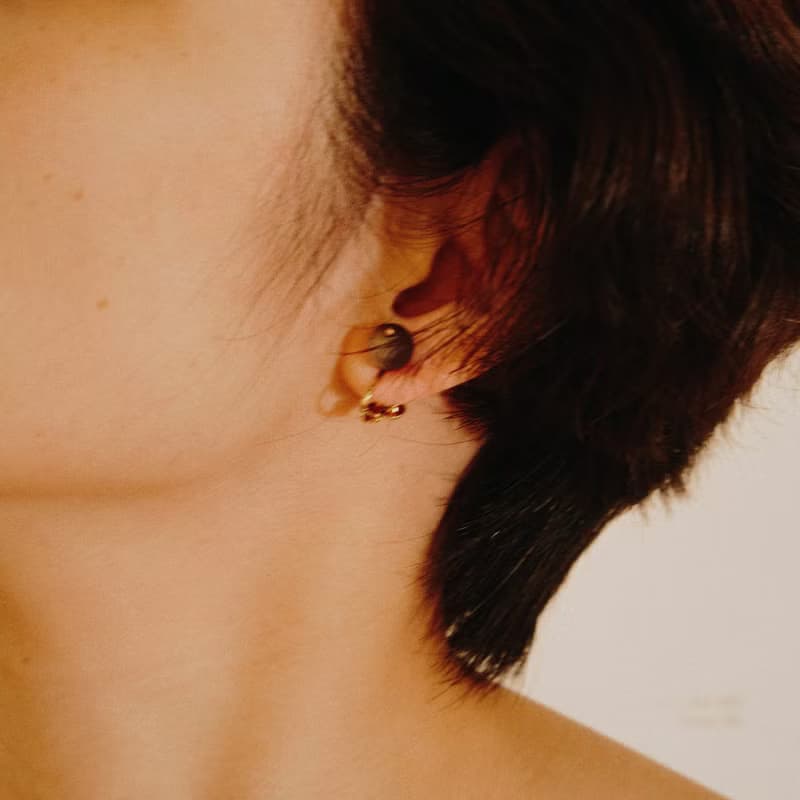 Solar Eclipse Dreamcatcher 日蝕捕夢網耳飾