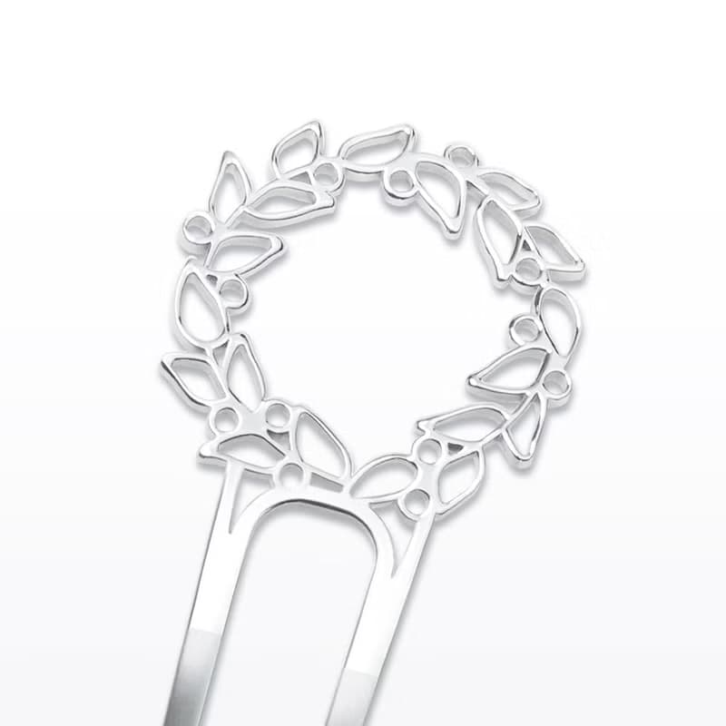KANZASHI Hair pin 【Wreath / Leaf】