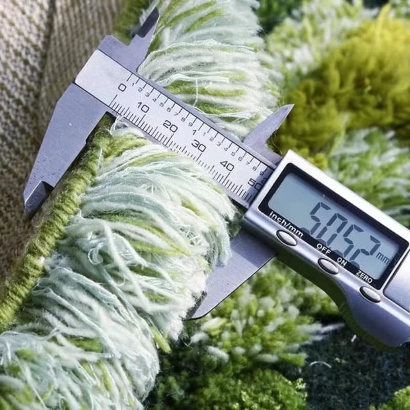 北歐風 手作 紐西蘭羊毛地毯 梵高之夏 客廳臥室床邊墊 家居裝飾