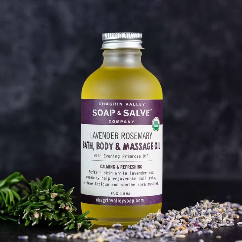 【療癒首推】有機薰衣草沐浴組合/身體精華油/有機手工皂各一