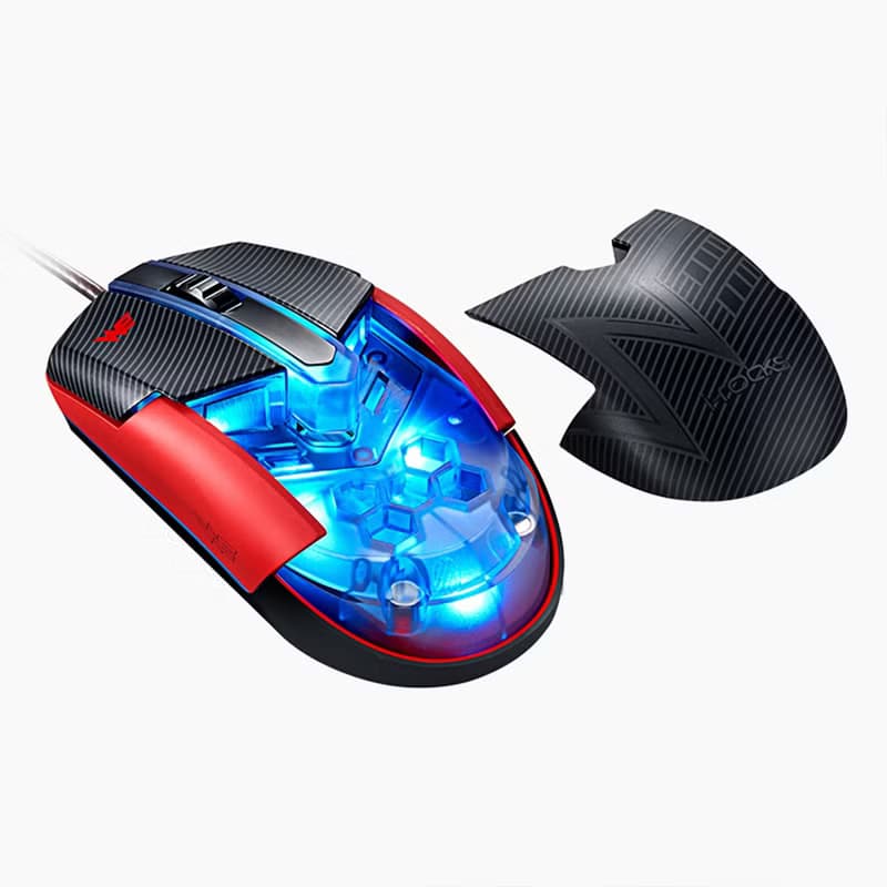 【免運特惠】ZR-65電競滑鼠有線吃雞LOL宏編程電腦游戲