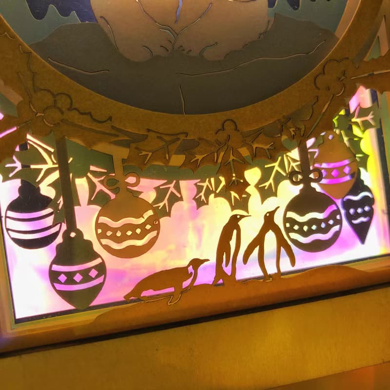 | 聖誕特別限定 | 夢幻極光旅程 | 光影故事 | 迷你紙雕小夜燈 |