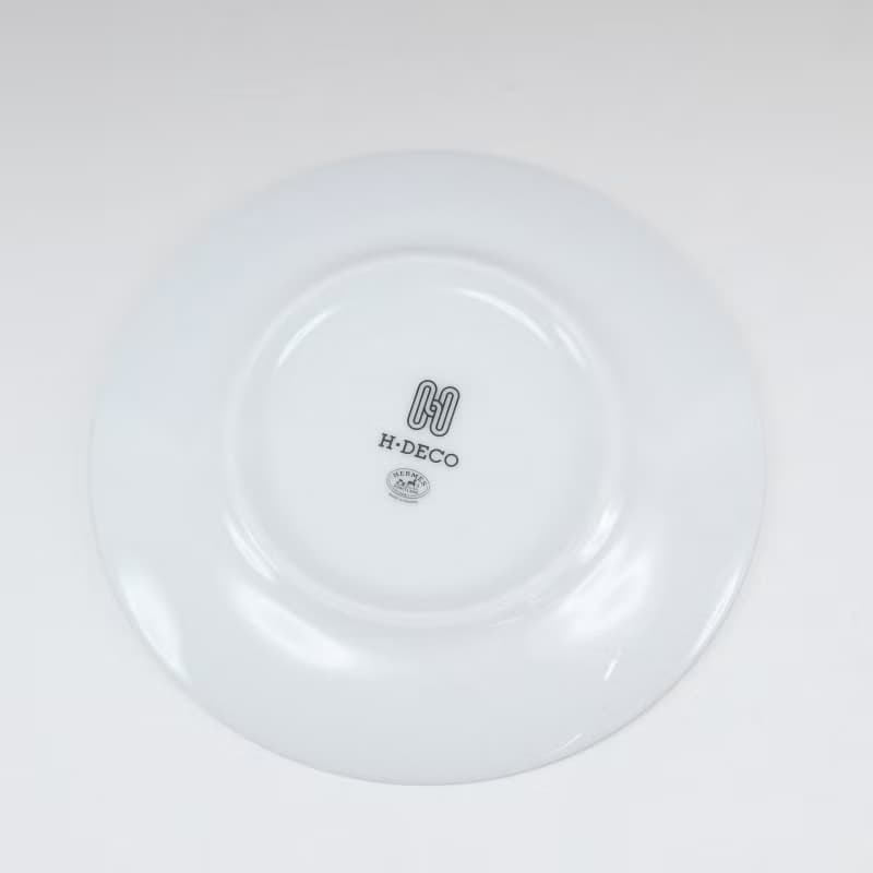 【日本直送】エルメス HERMES アッシュデコ Hデコ 食器 14cm プレート 2枚【未使用】Sランク