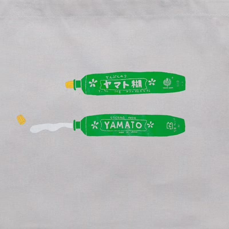 ヤマトのり チューブ トートバッグ　キャンバス　Tcollector