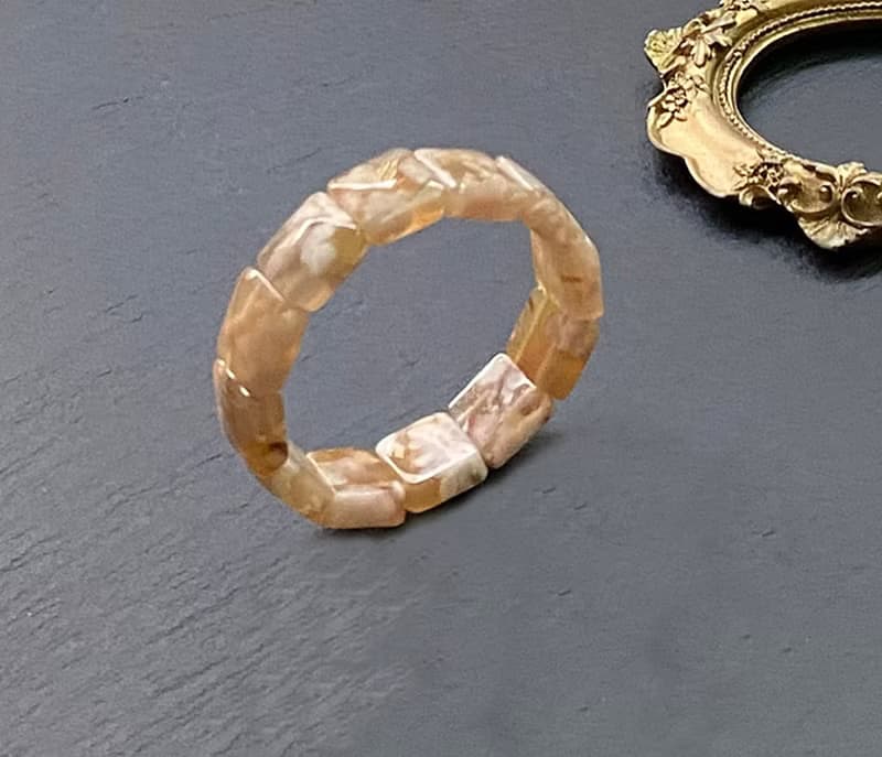 精選超美果凍體 櫻花瑪瑙 天然瑪瑙手鍊 增強運勢 吸引正面能量