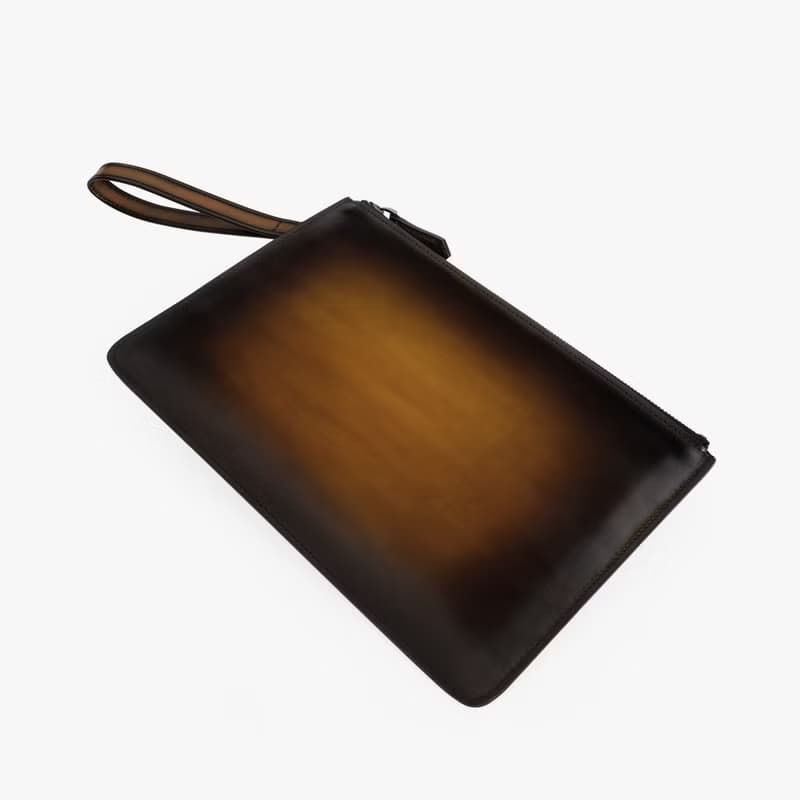 Patina手工染色交換禮物手拿錢包聖誕禮物宴會化妝包