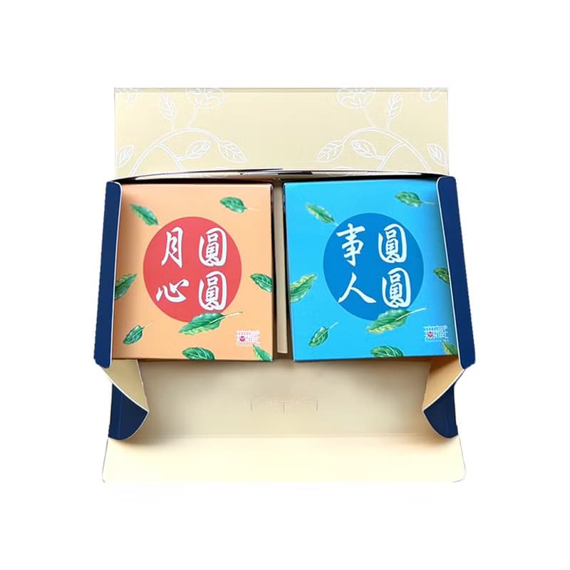 【無藏】中秋公益禮盒 綜合茶食禮E1 (1茶包+1茶食)【月圓人圓】