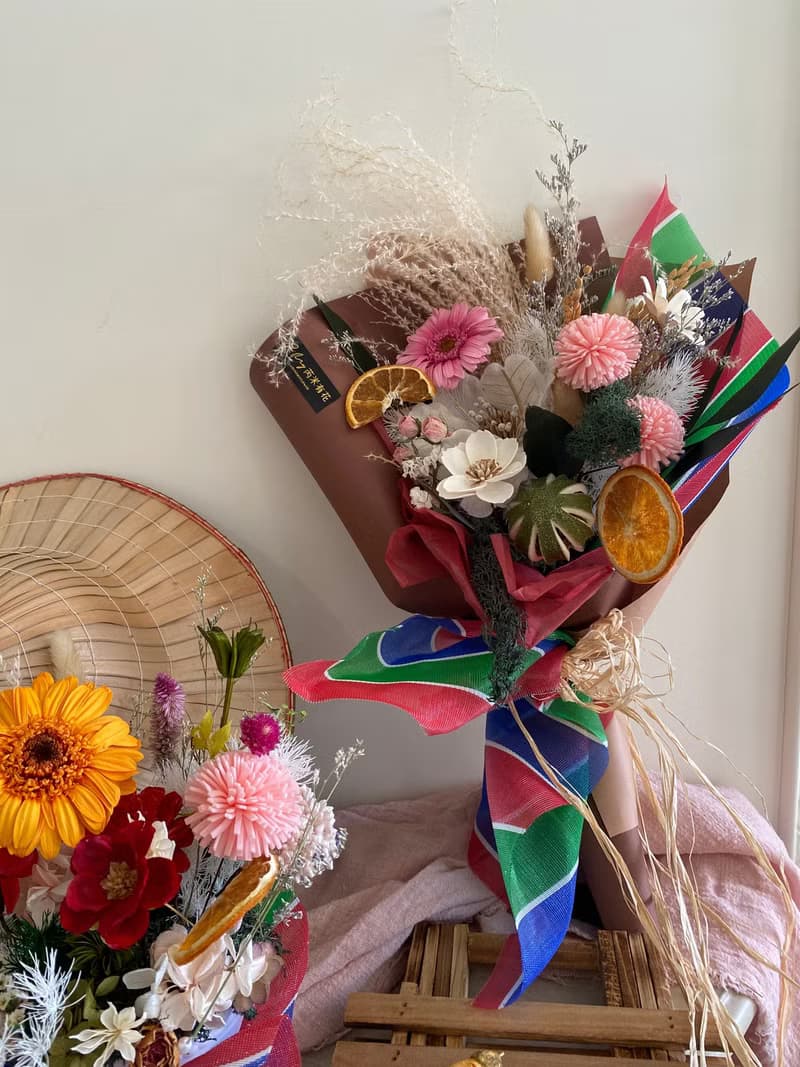 芮米有花_台灣感性花束/咱仔花款 /復古懷舊台灣精神