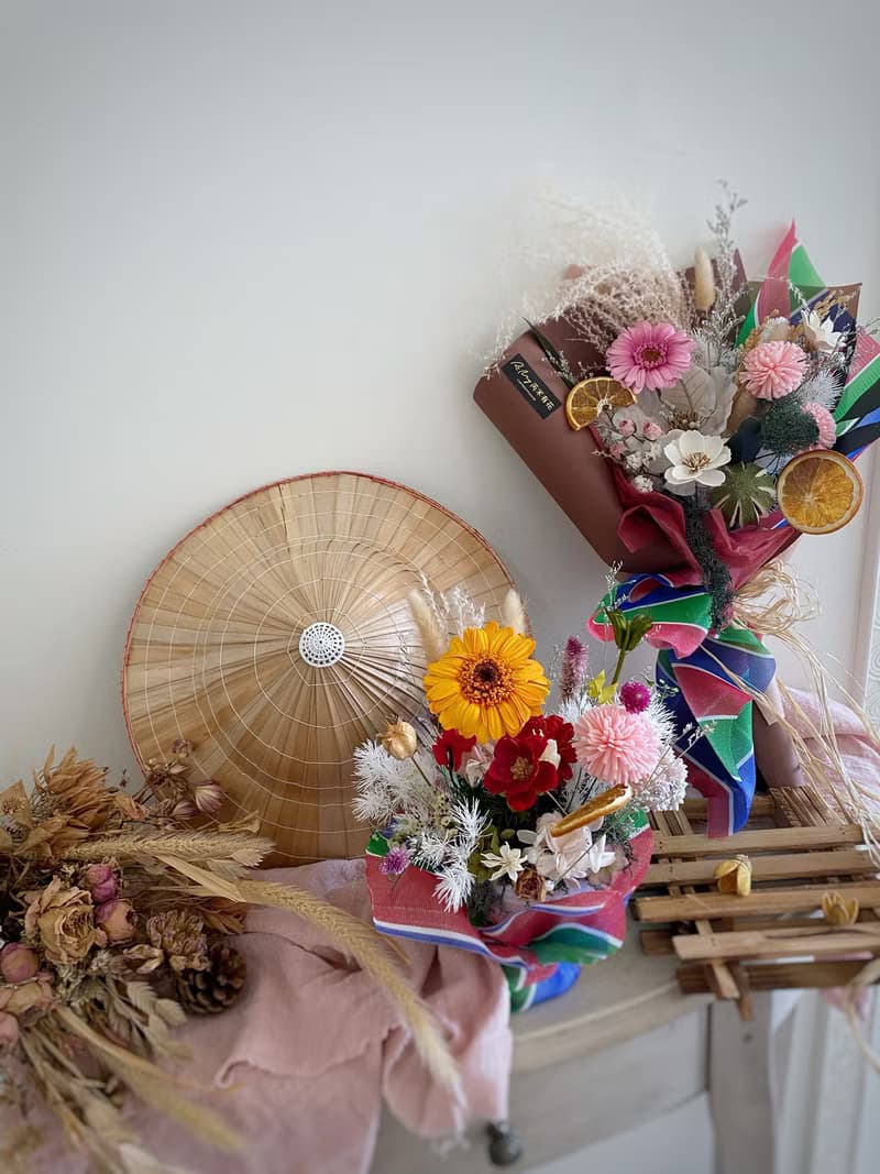 芮米有花_台灣感性花束/咱仔花款 /復古懷舊台灣精神