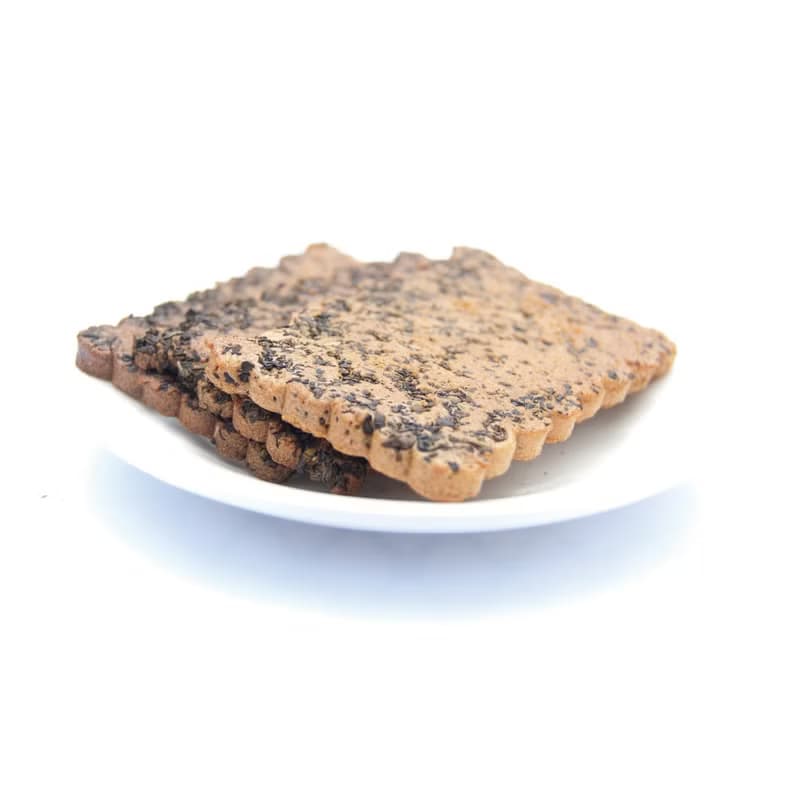 【茶食光光】玉山焦糖烏龍茶煎餅(蛋奶素)(12入袋裝)