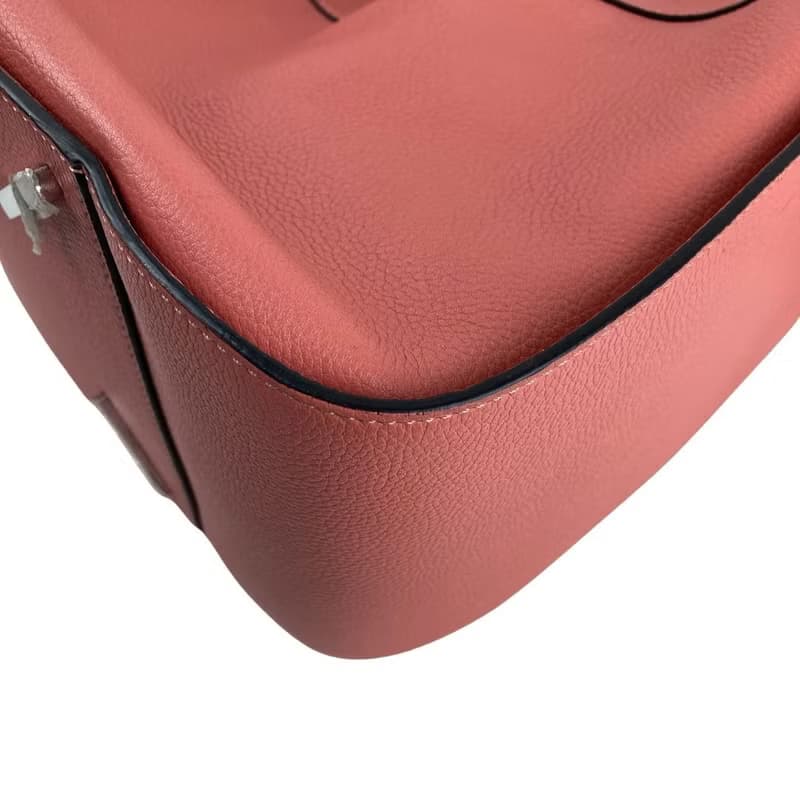 ロエベ  ハンモック ミディアム ドローストリング  2WAY ピンク  ショルダーストラップ付 ショルダーバッグ - 01484