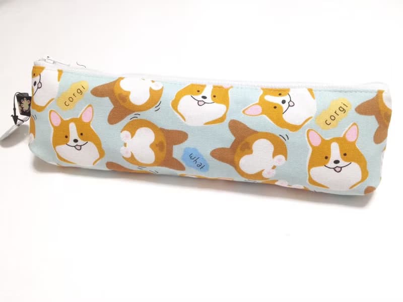 大食怪環保收納袋-科基屁屁(藍綠色)