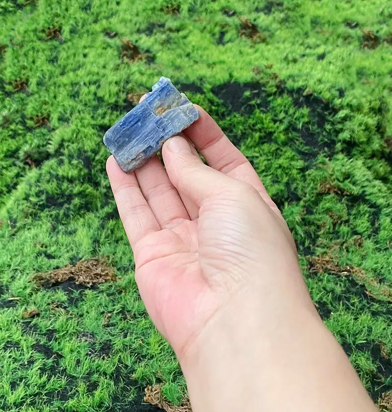 紫晶骨幹晶花 | 藍晶石 | 溝通 表達 觀察力 避邪化煞 招財增智慧