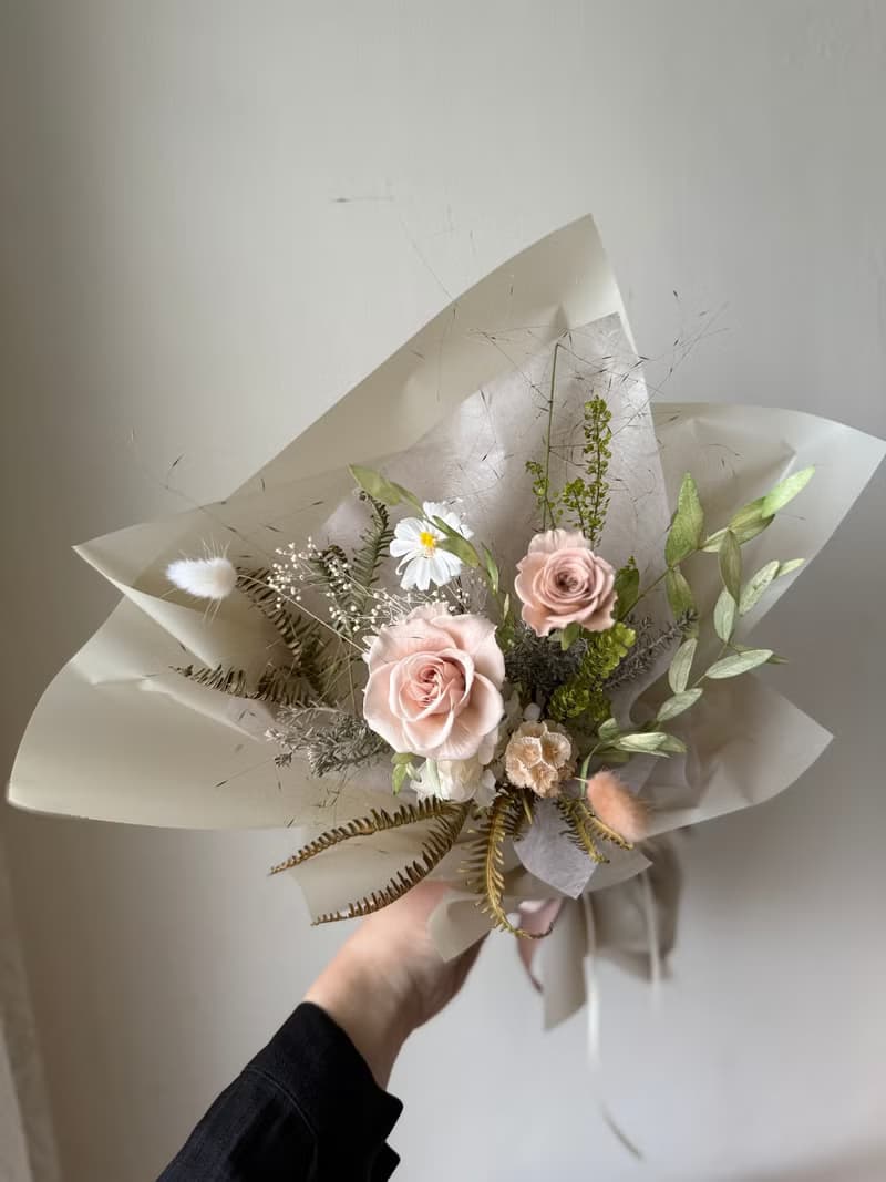 畢業花束 永生乾燥花束 生日花束 情人節花束