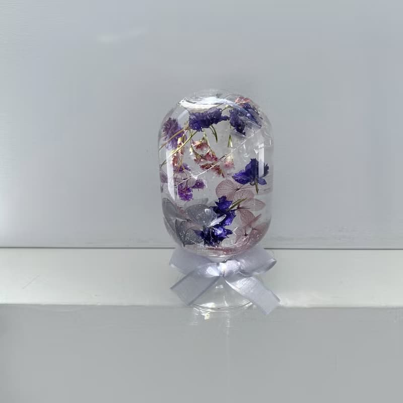 Flora Flower水晶球浮游花-藍紫色系