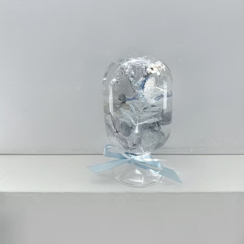 Flora Flower水晶球浮游花-藍紫色系