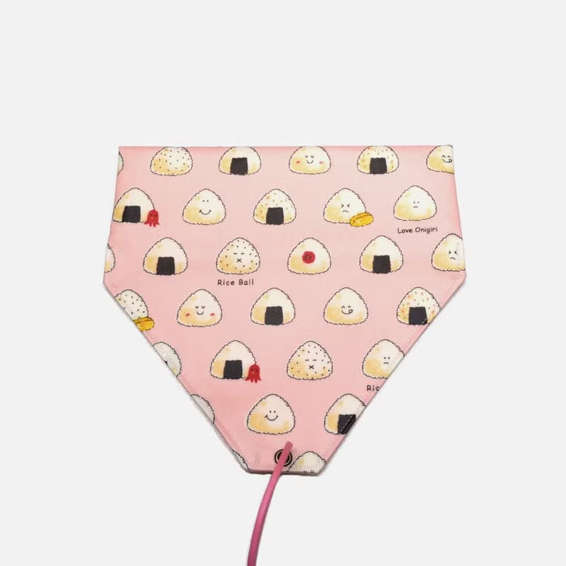 可愛飯糰-粉紅餐具包/筆收納袋 餐具套 餐具袋 收納 環保 方便