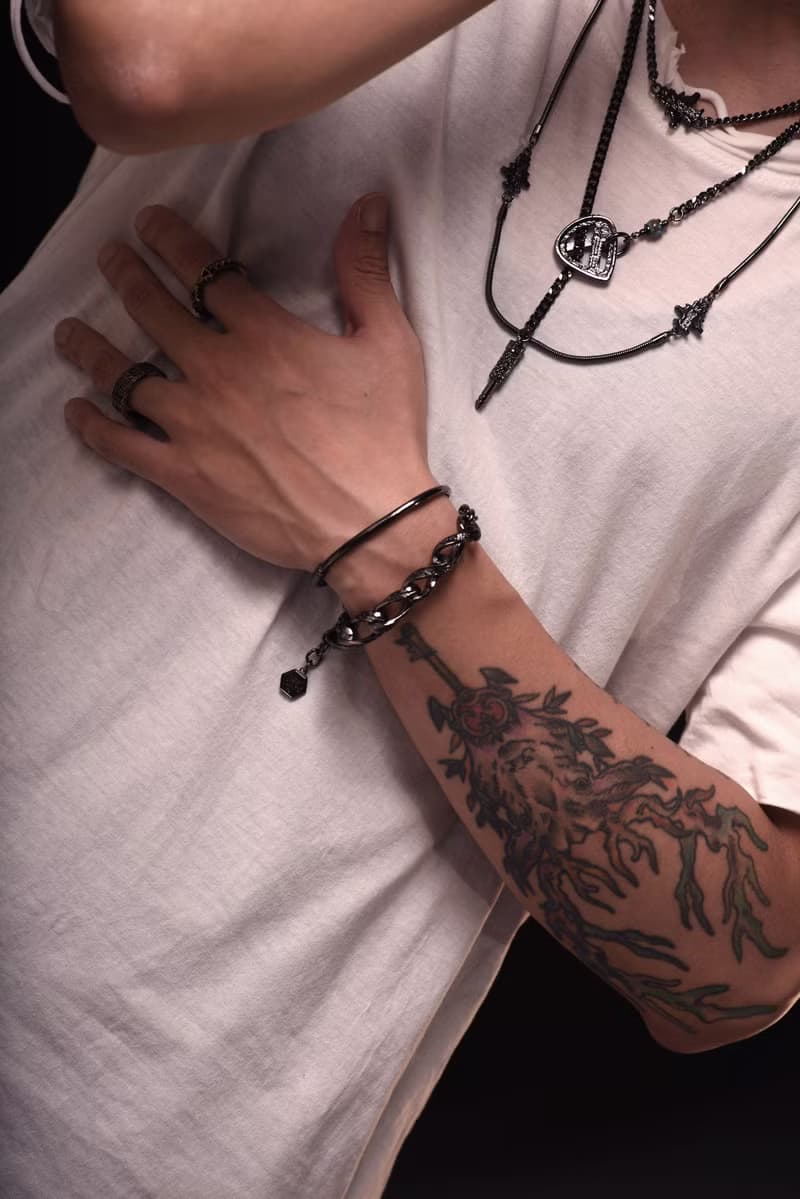 無限循環Loop聲波手鍊黑金色款