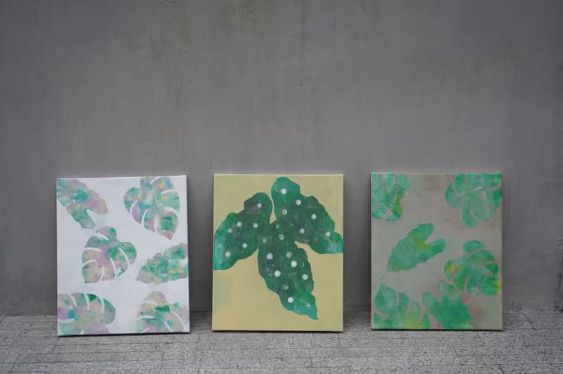 【體驗】IARTS 【親子】多色漸層壓克力畫-植葉系列 一人成行