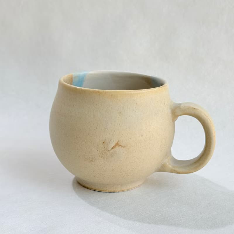 柔光莫蘭迪。兔子馬克杯 手工陶瓷茶杯 咖啡杯 陶藝 母親節禮物