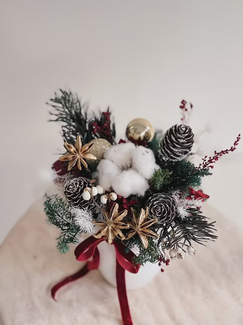 【永生玫瑰花盆花】• 情人節禮物/生日禮物/永生花/永生玫瑰花