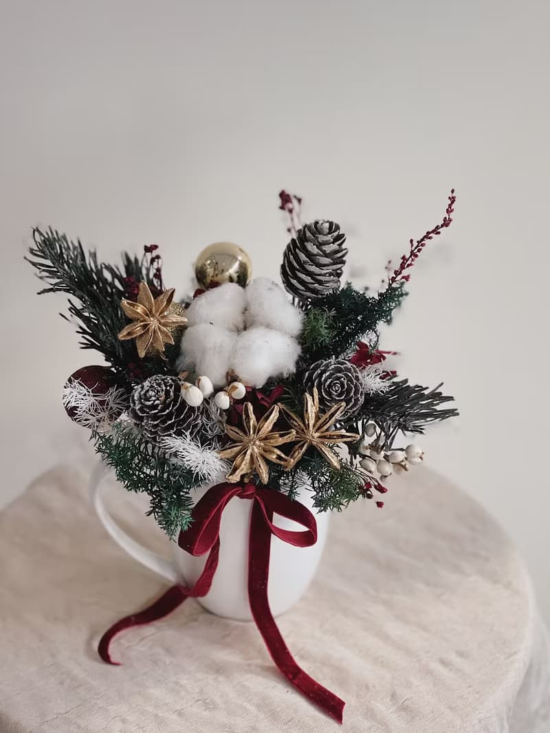 【永生玫瑰花盆花】• 情人節禮物/生日禮物/永生花/永生玫瑰花