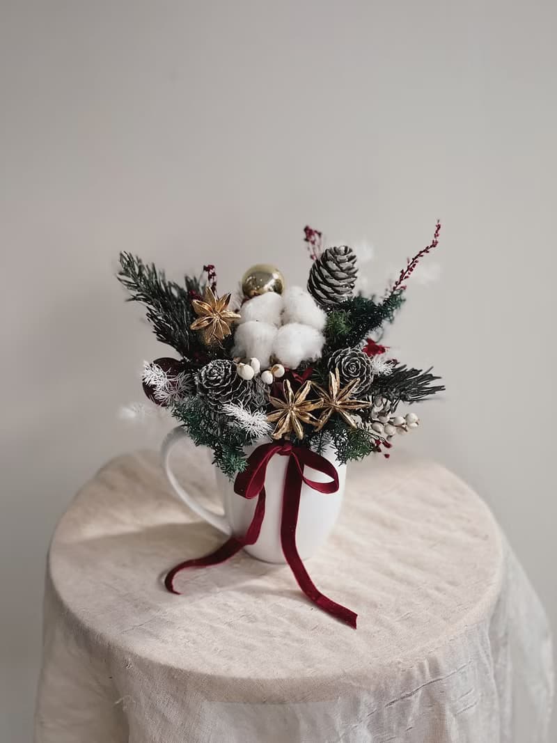 【永生玫瑰花盆花】• 情人節禮物/生日禮物/永生花/永生玫瑰花