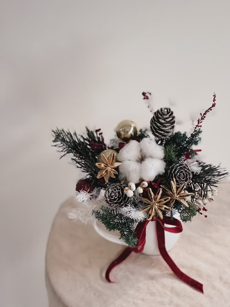 【永生玫瑰花盆花】• 情人節禮物/生日禮物/永生花/永生玫瑰花