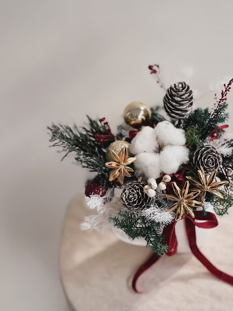 【永生玫瑰花盆花】• 情人節禮物/生日禮物/永生花/永生玫瑰花